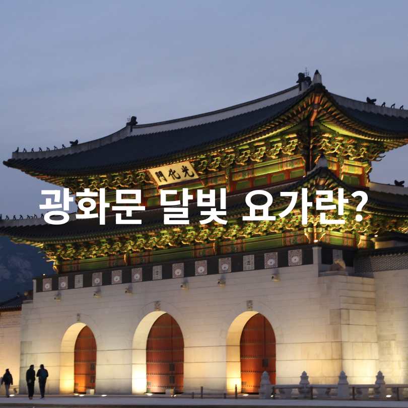 광화문 달빛 요가 신청방법부터 현장접수 꿀팁