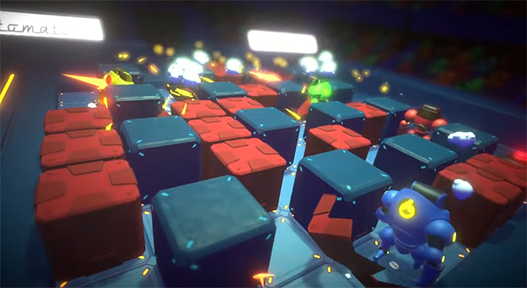 Bomb-Bots-Arena-영상의-한-장면