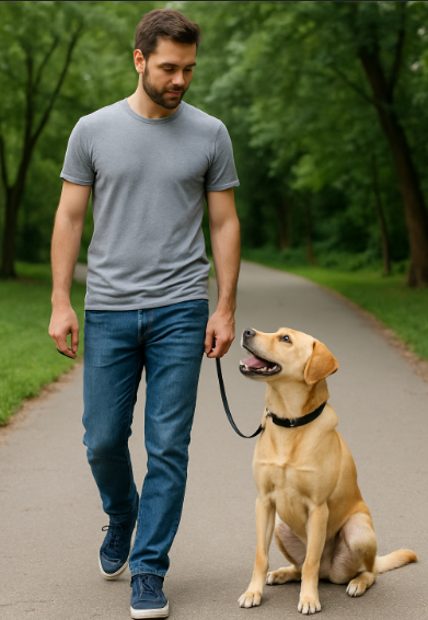 반려견과의 산책