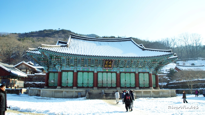 송광사 설경(松廣寺 雪景)