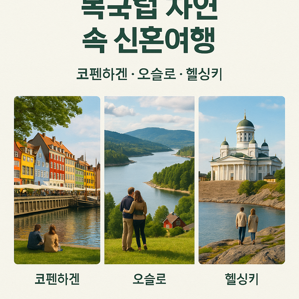 코펜하겐, 오슬로, 헬싱키 이미지