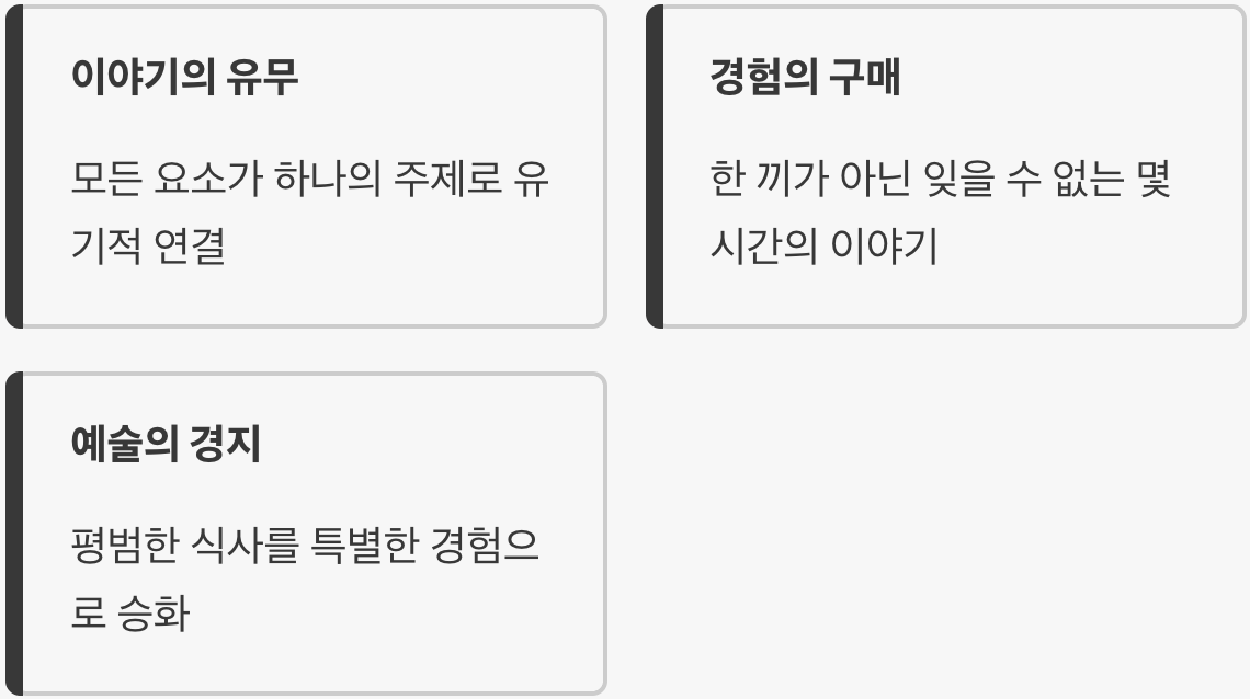 가장 결정적인 차이점: 이야기