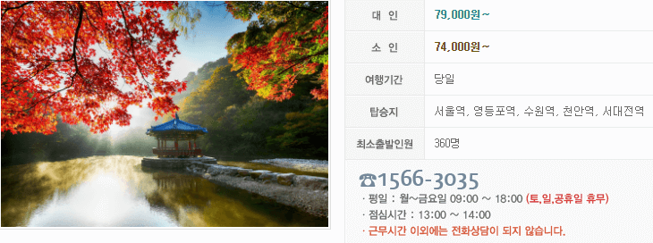 2023 가을여행 단풍기차여행