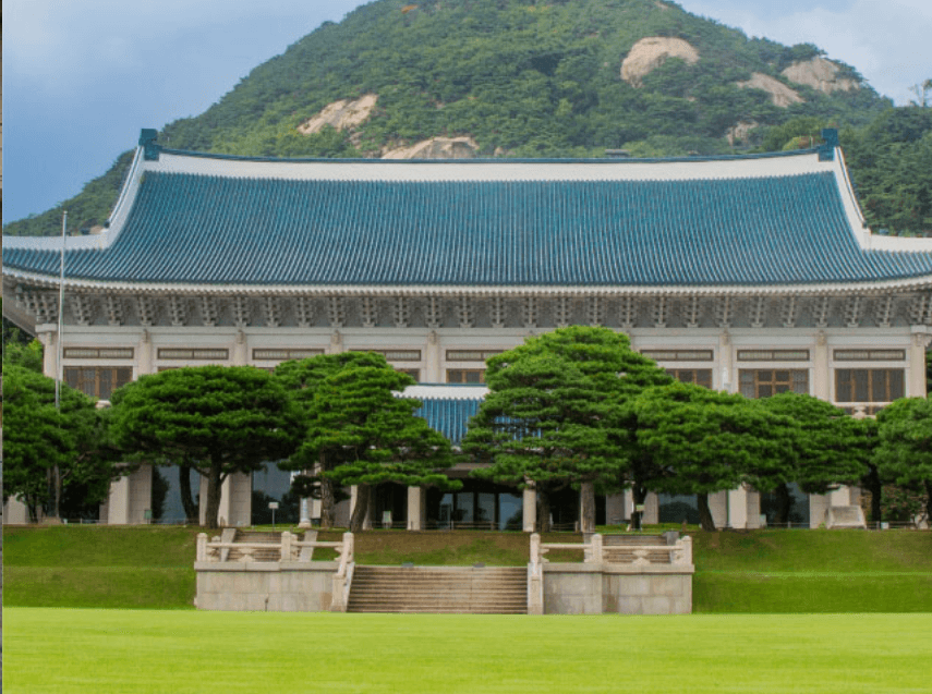 청와대 관람 주차장 및 동선 정리