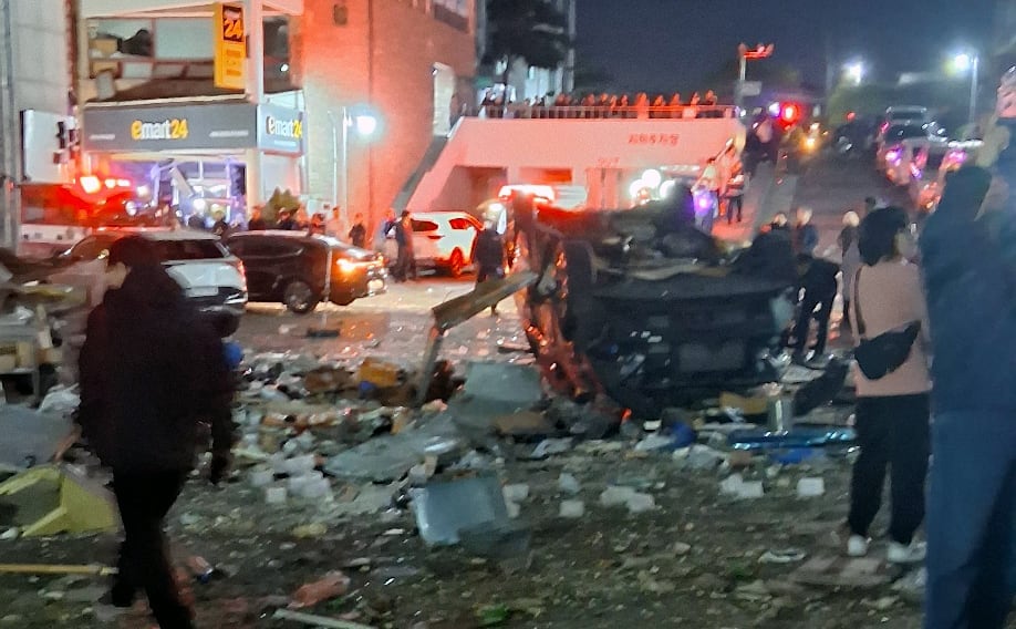 청주 가스 폭발 사고! 새벽 4시 날벼락에 15명 부상&middot;차량 전복... 아비규환의 현장 상황
