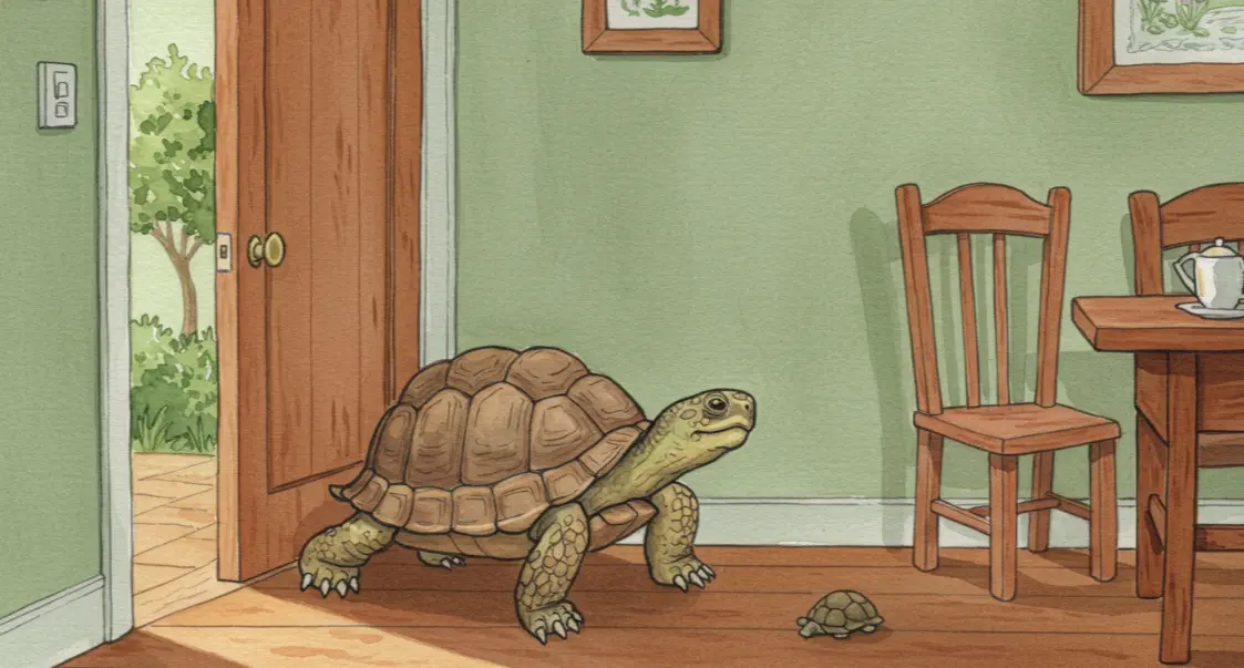 거북이가 집으로 오는 꿈