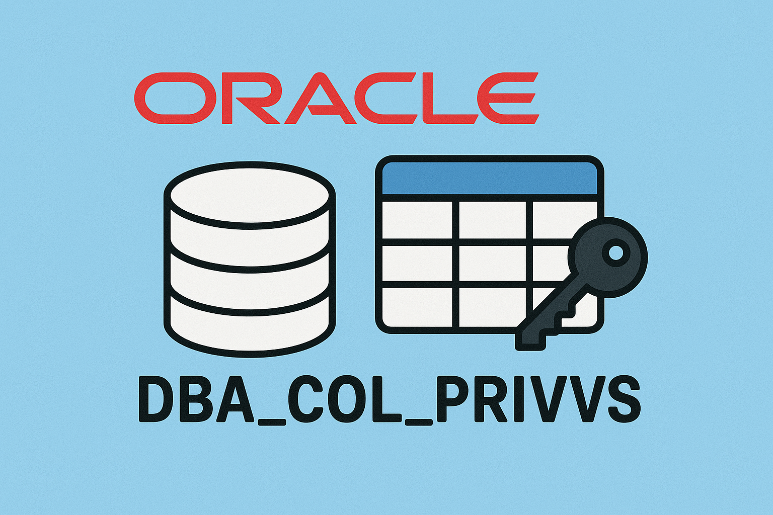 DBA_COL_PRIVS