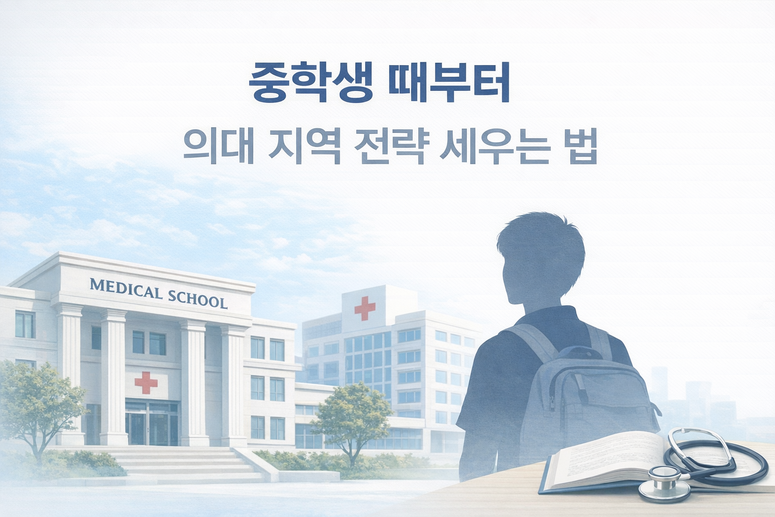 중학생 때부터 의대 지역 전략 세우는 법