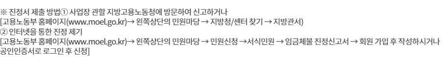 고용노동부 신고 절차