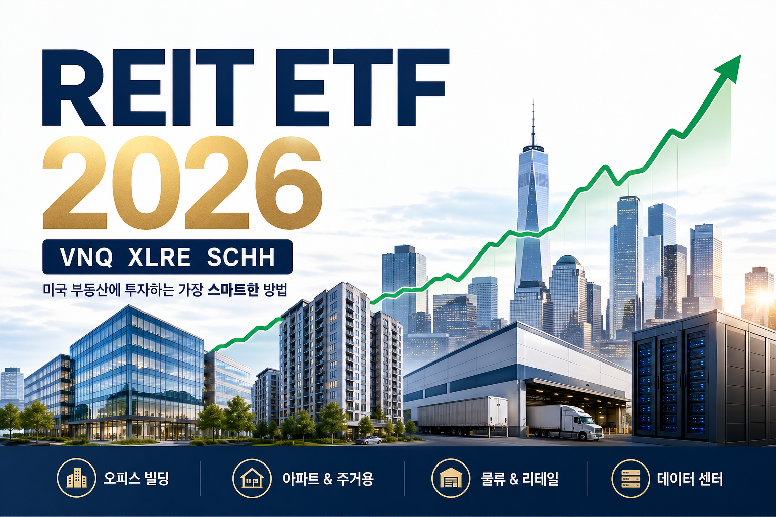미국 리츠 ETF로 부동산 자산에 분산 투자하는 방법