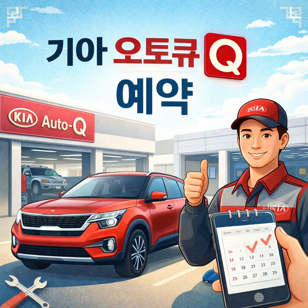 기아 오토큐 예약하기