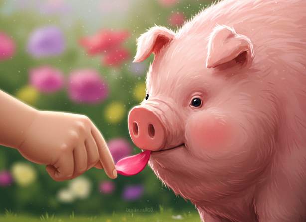 토스 꽃돼지 밥주기 초대장 이벤트