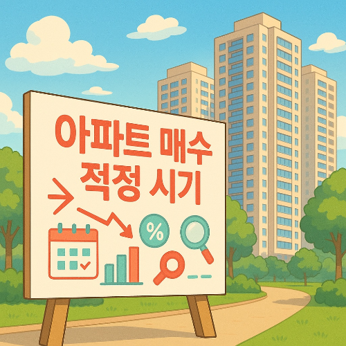 아파트 매수 적정시기