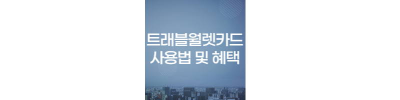 트래블월렛-카드-발급-및-사용법-섬네일