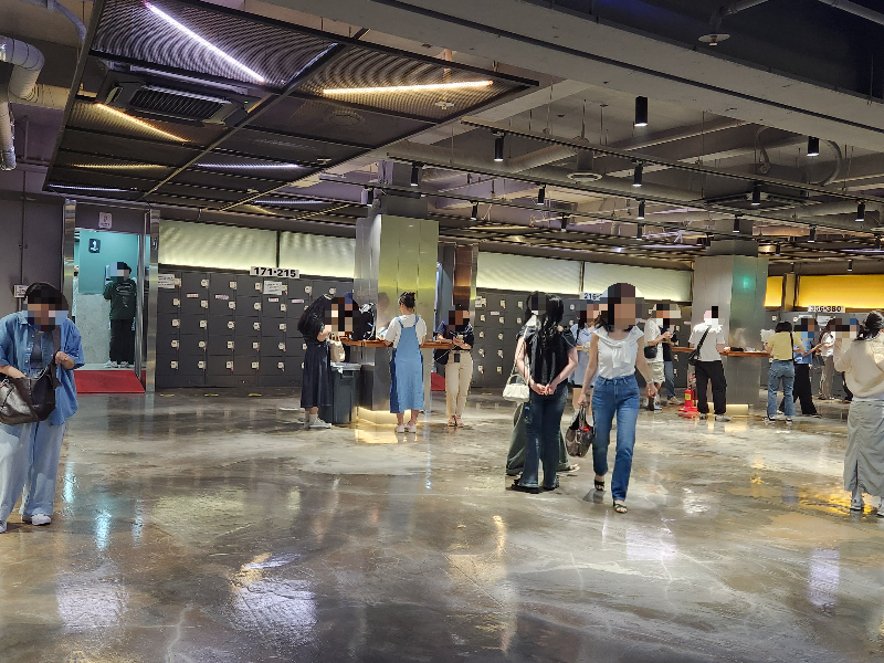 명화라이브홀 락커