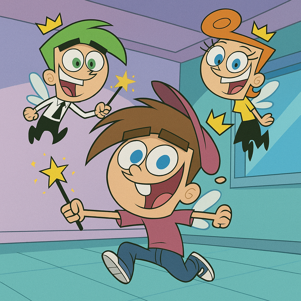 티미의 못말리는 수호천사 그림