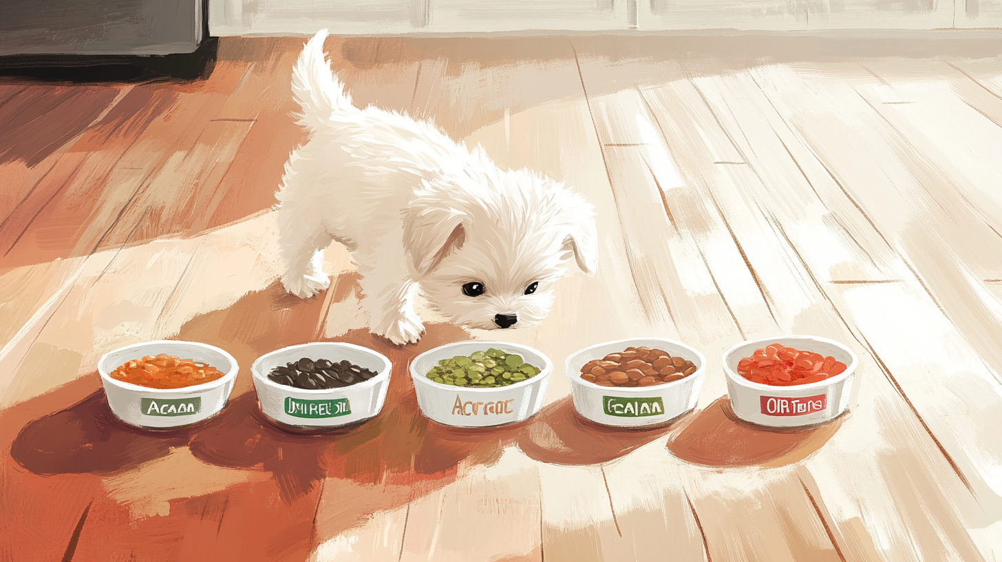 강아지 사료 추천