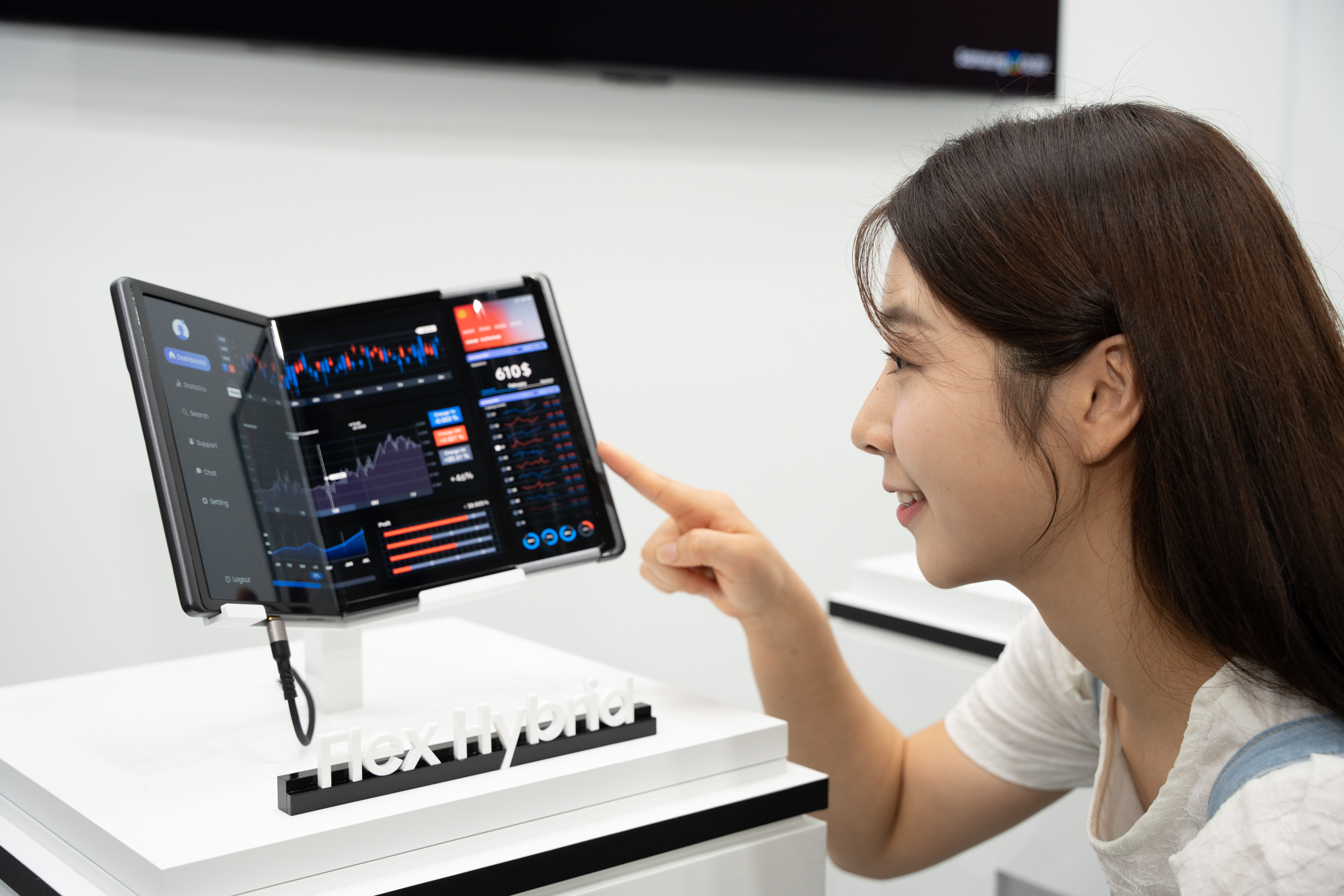 2025 CES 삼성전자 AI 통합 디스플레이 전시