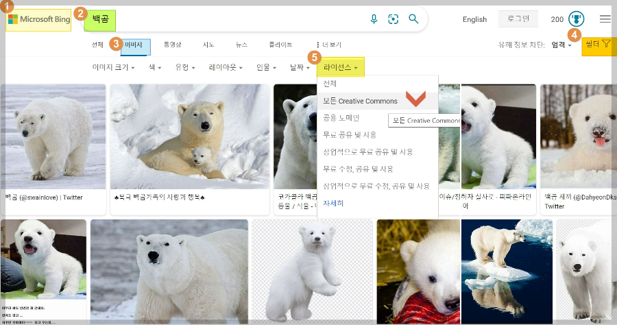 무료-이미지-찾는-방법-크리에이티브-커먼즈-라이센스-네이버-구글-빙-픽사베이-언스플레쉬