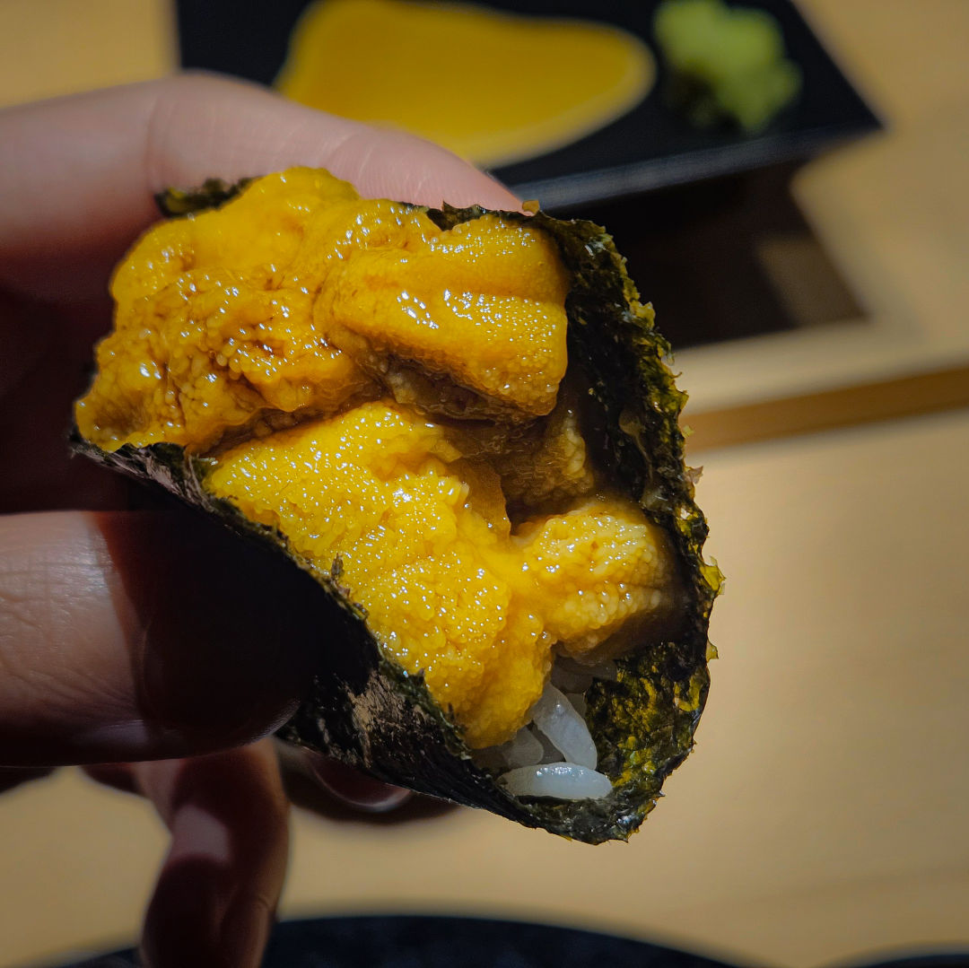 스시코호시 동탄 성게알