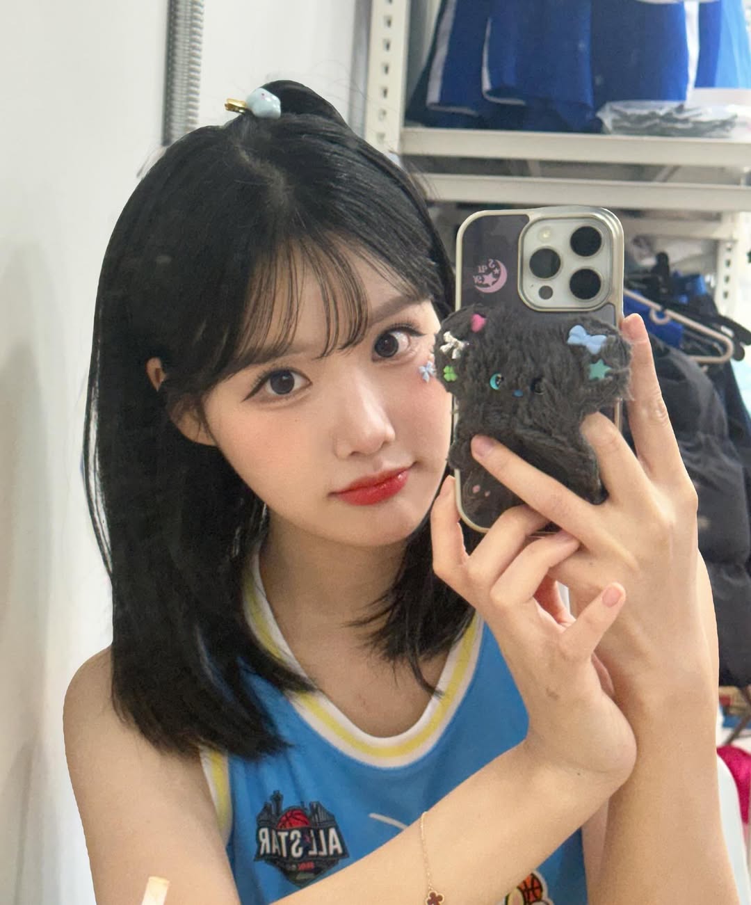 최홍라 치어리더 공개 셀카 이미지