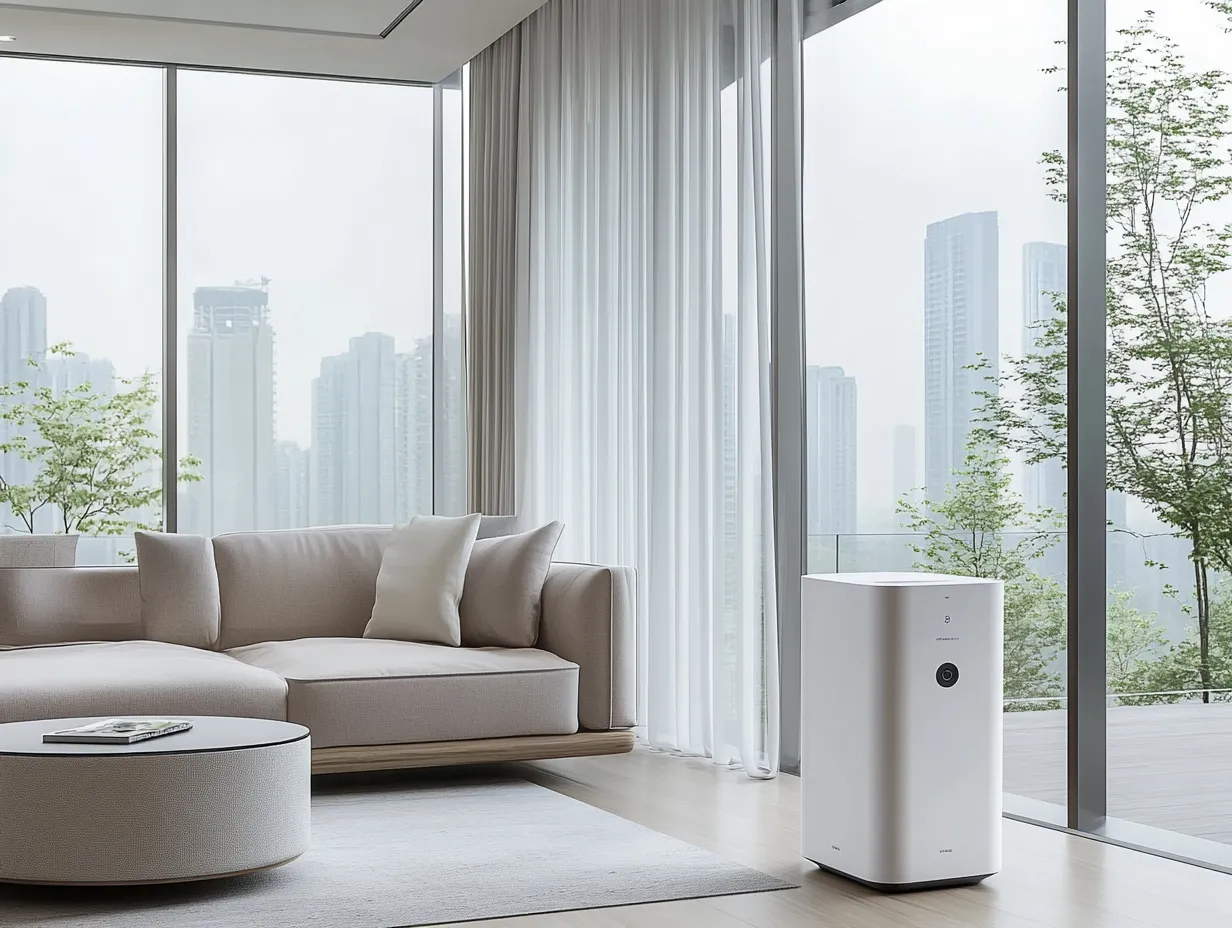 친환경 공기청정기로 에너지 효율도 높이고 재활용 필터로 초미세먼지 차단