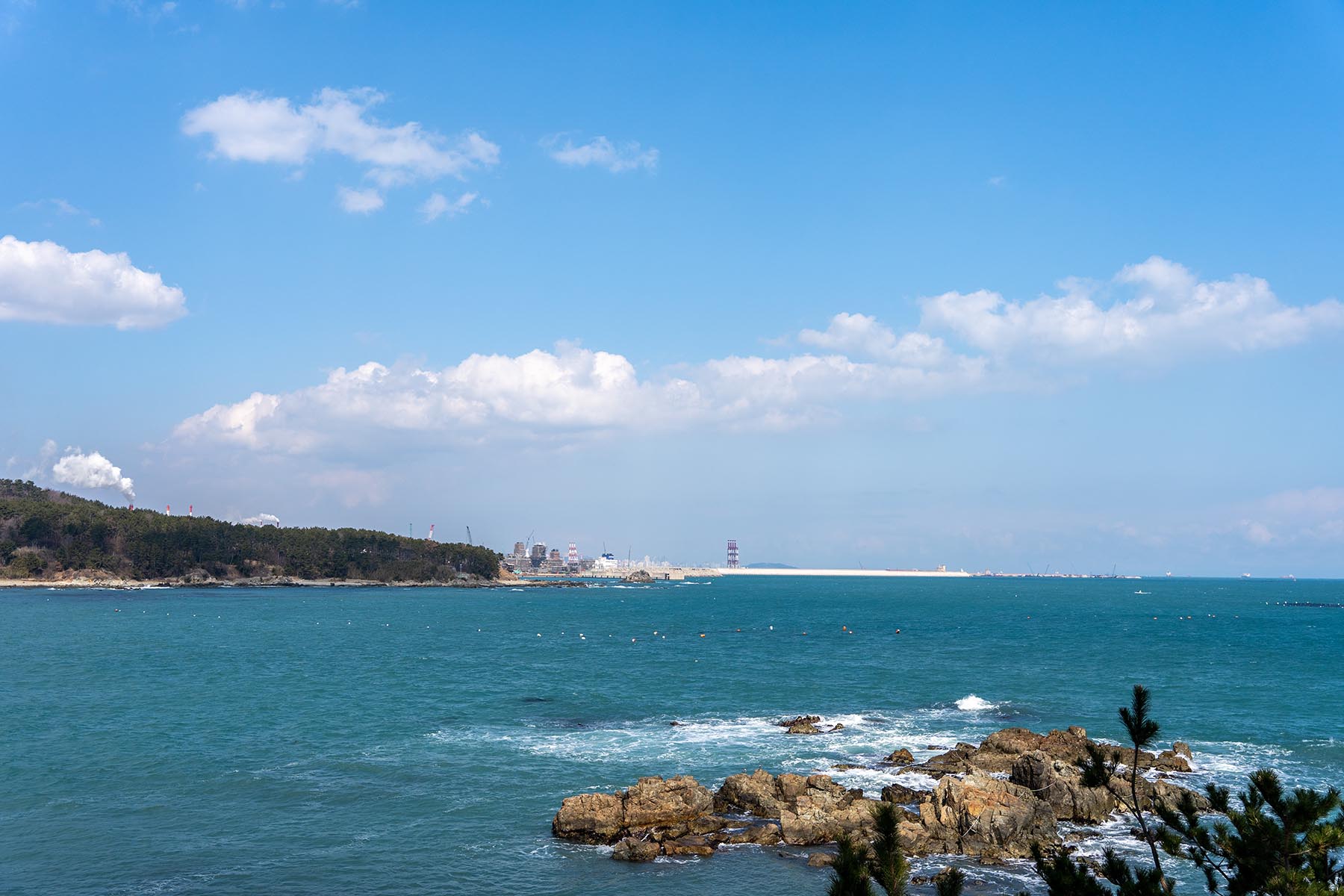 명선도 주변 전망