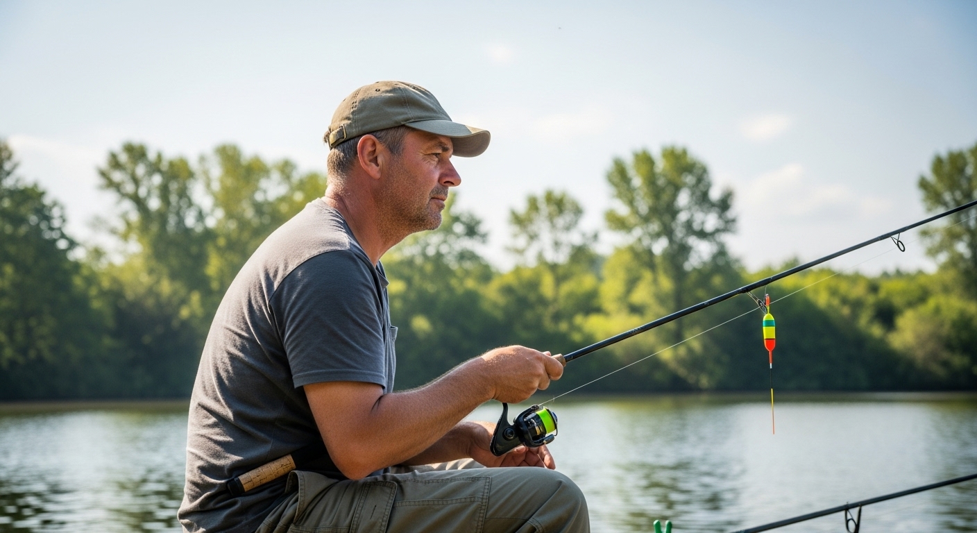좌대 낚시 사진