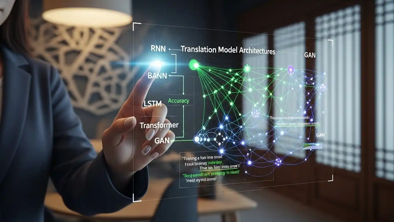 <img src="ai_translation_architectures_determine_accuracy_and_nuance.webp" alt="번역 모델 아키텍처가 정확성과 뉘앙스를 좌우하는 이미지 입니다">