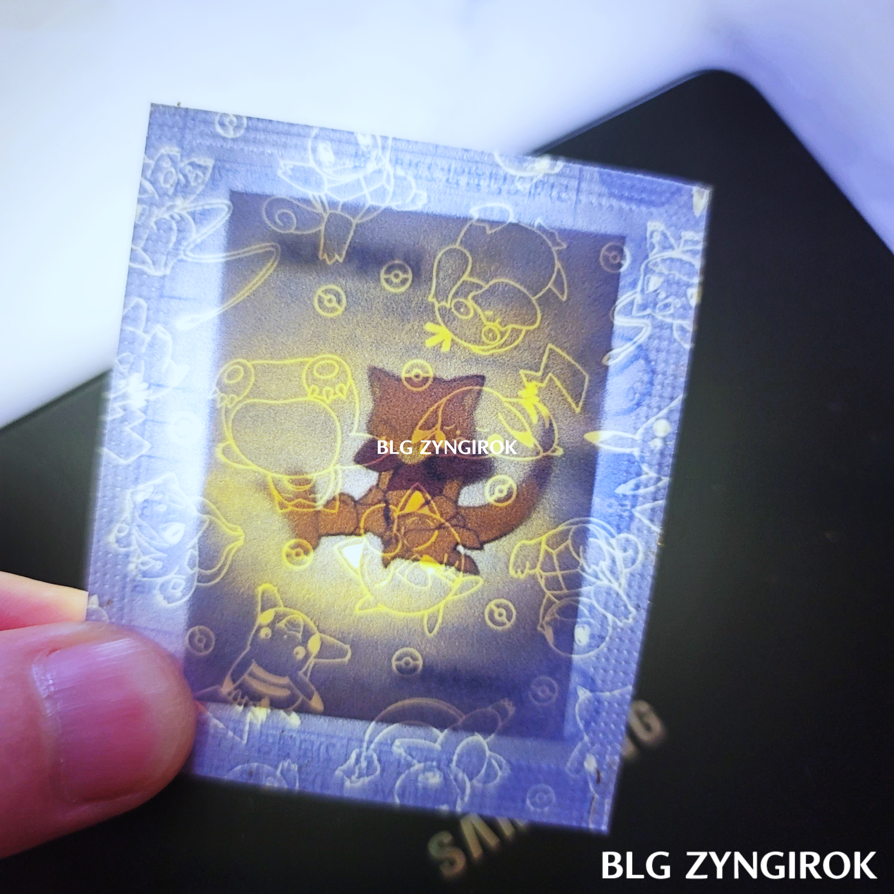 띠부띠부씰-케이시를-들고있다.