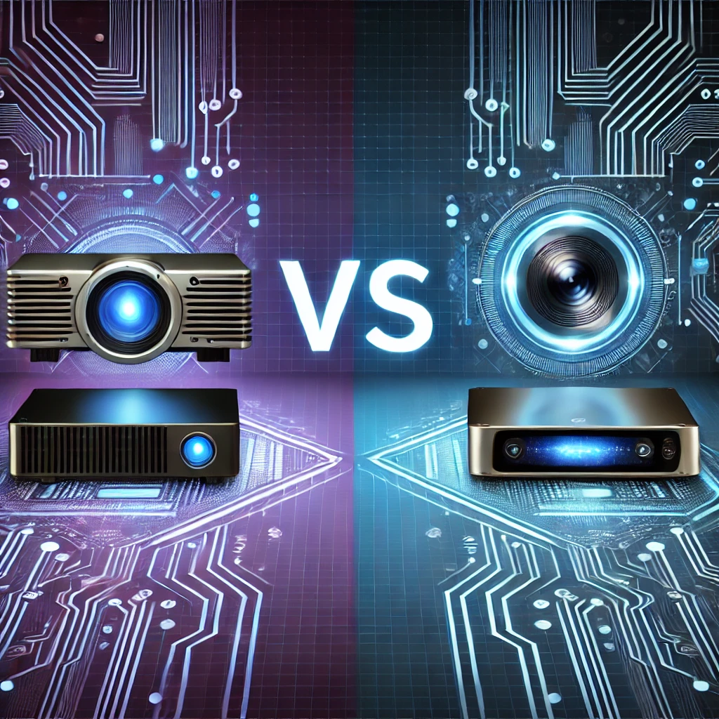 빔프로젝트 vs LED 스크린