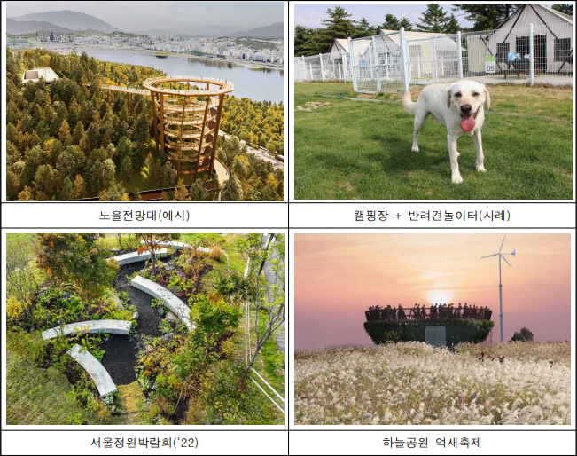 월드컵공원에-적용될-노을전망대-반려견놀이터-서울정원박람회-하늘공원-억새축제-모습