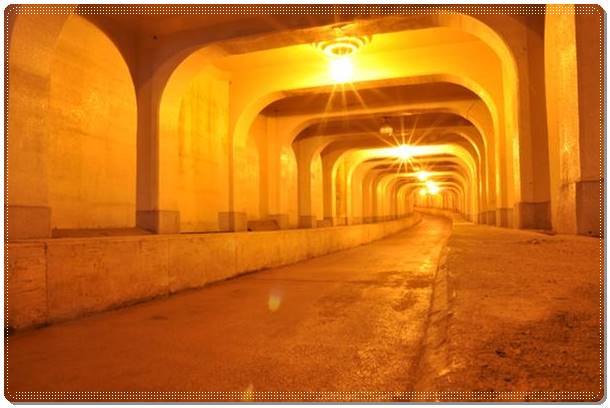 통영 해저터널 야경