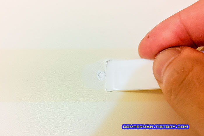 우드 퍼티 다듬기 플라스틱 헤라