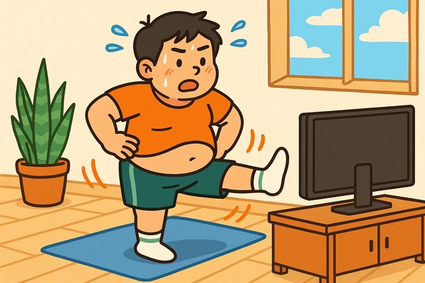 뱃살 빼는 최고의 운동법 집에서 하는 루틴6