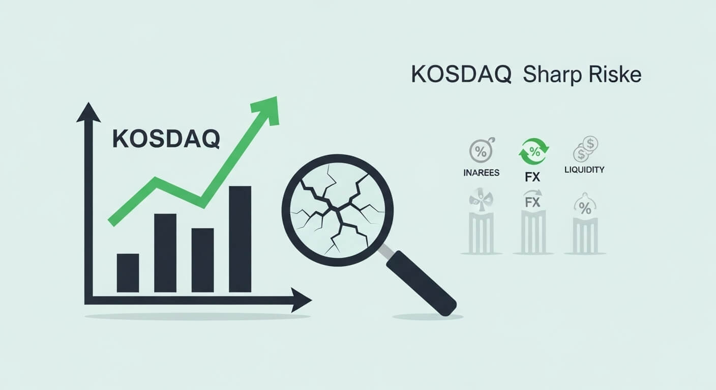 코스닥 상승의 이면 (금리·환율·유동성)