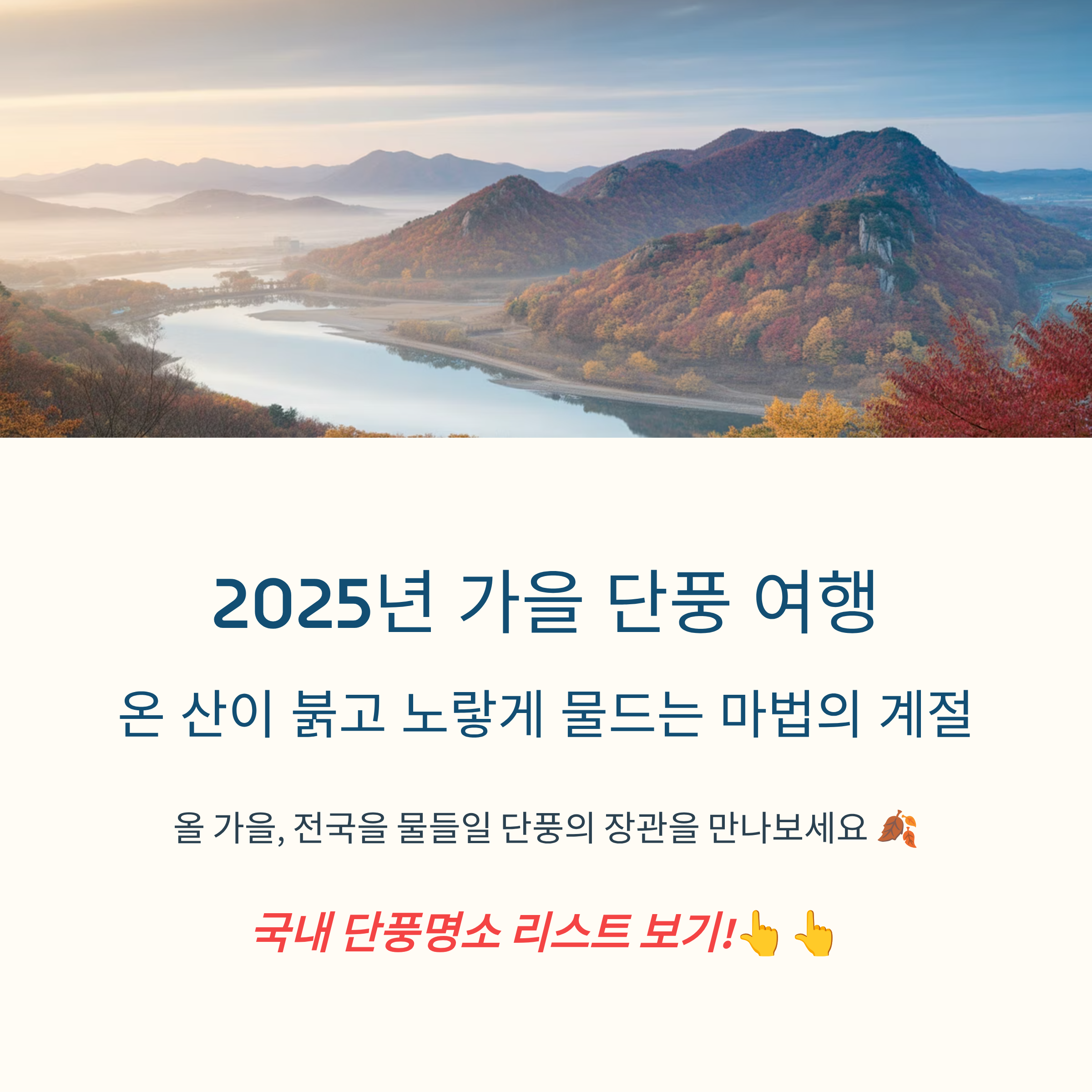 가을 단풍 축제