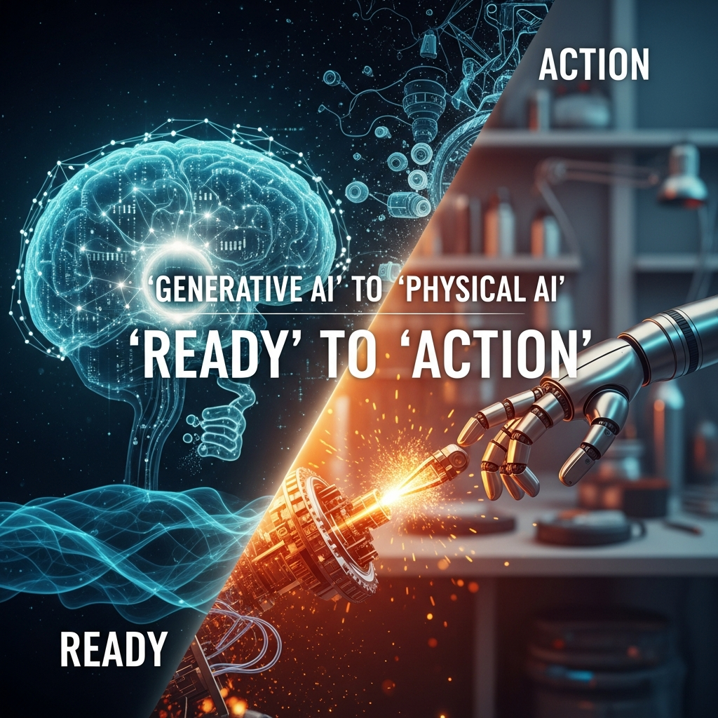 생성형 AI 에서 피지컬 AI로 , &lsquo;Ready&rsquo;에서 &lsquo;Action&rsquo;으로의 전환