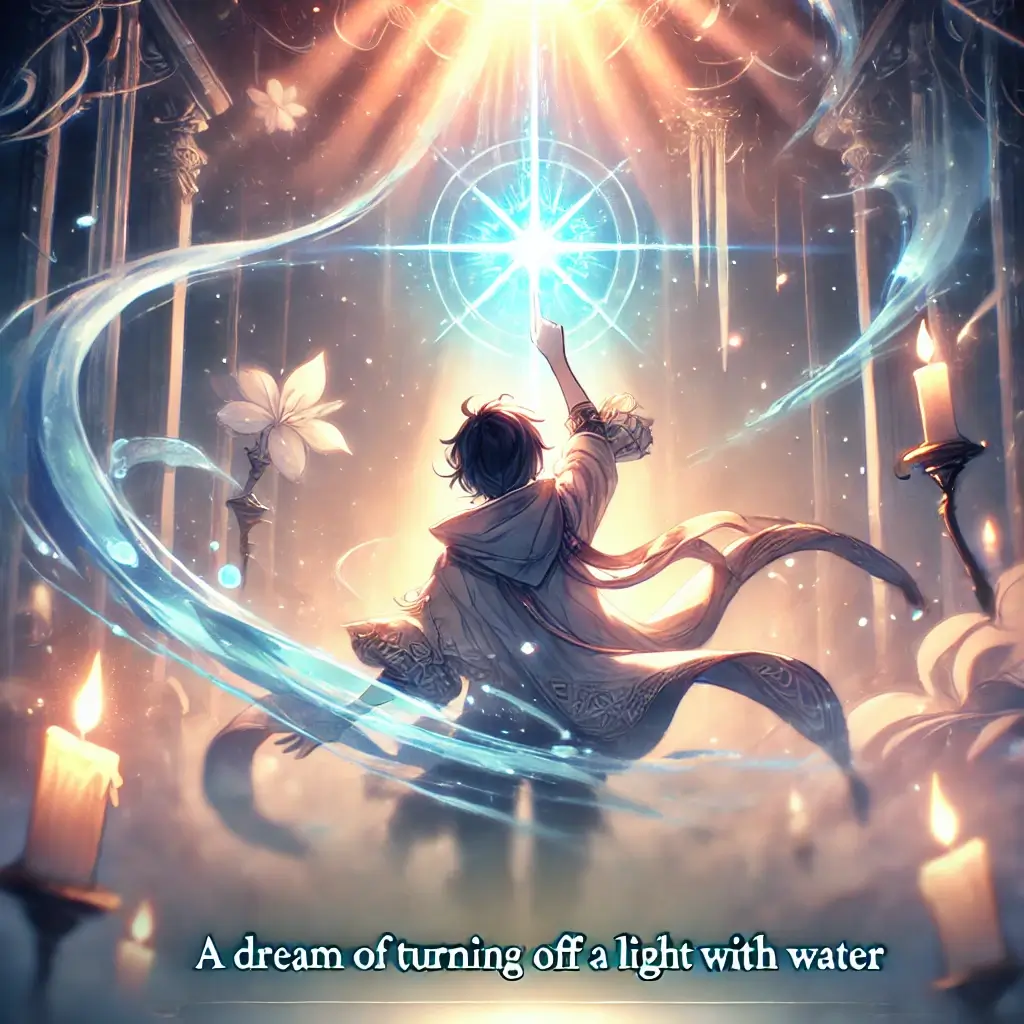 물로 불 끄는 꿈