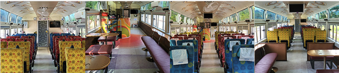 정선아리랑열차 객실안내