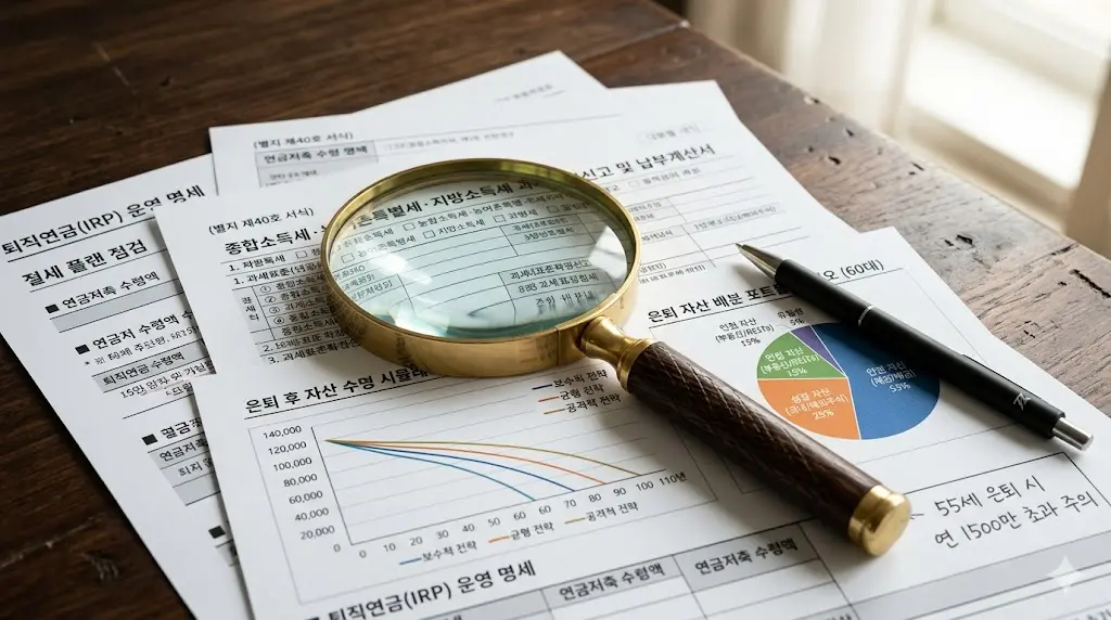국민연금 수령액과 건강보험료 폭탄 방지 절세 전략