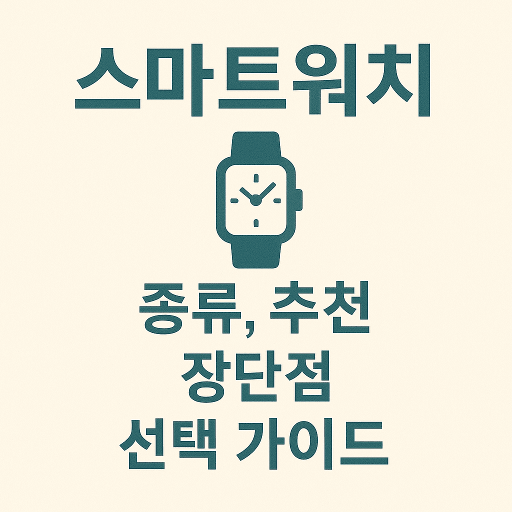 스마트워치 대표 이미지