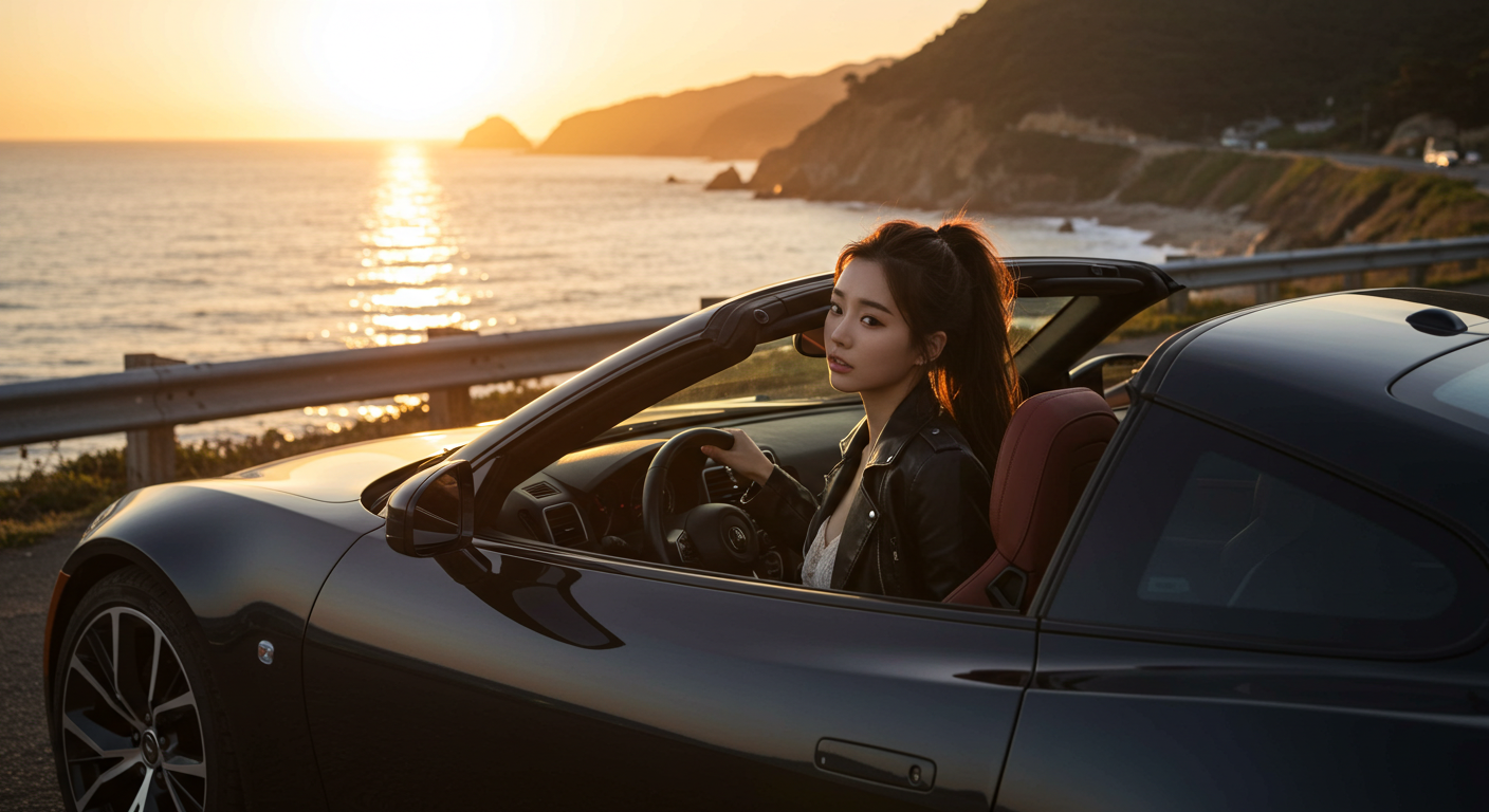 비 오는 날 렌트카