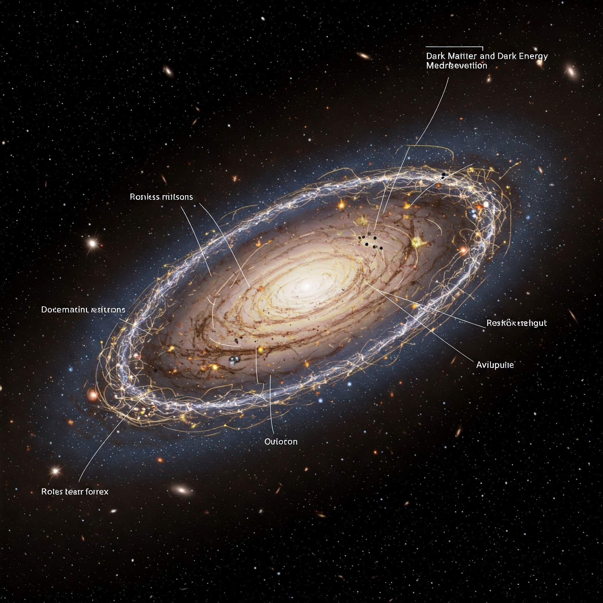 보이지 않는 우주의 지배자: 암흑 물질과 암흑 에너지의 미스터리
