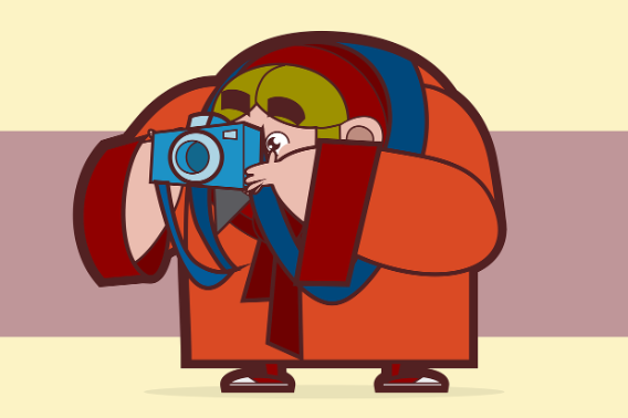 레트로 감성 사진 촬영법