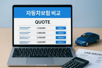 자동차보험료 비교견적사이트 추천: 최저가 보험료 비교, 자동차보험 비교사이트