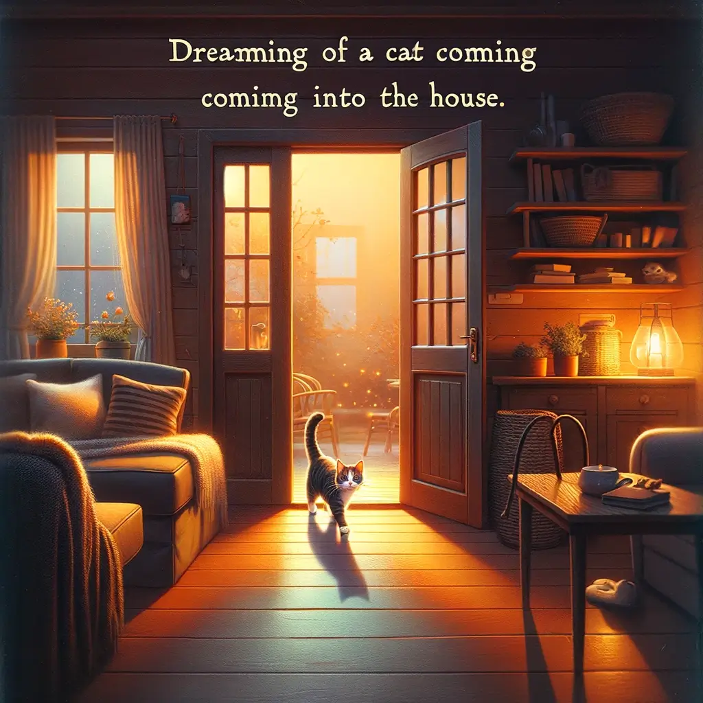 고양이가 집에 들어오는 꿈 해몽 해석