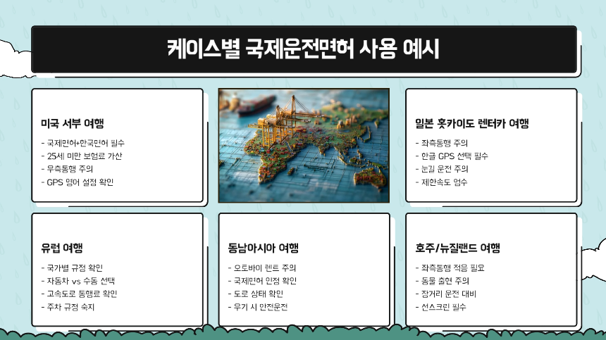국제운전면허 A to Z 해외 운전 초보가 꼭 알아야 할 12가지