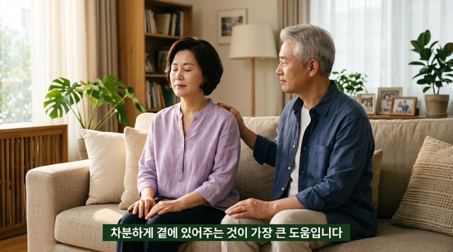 공황장애 가족 주변인 올바른 지지 방법 도움 이미지
