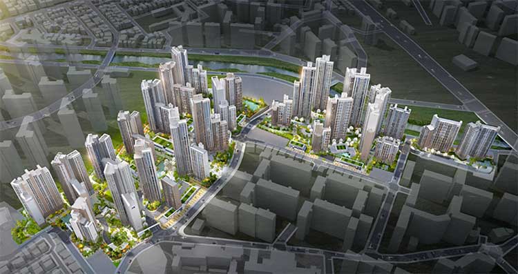 광명자이더샵포레나 조감도